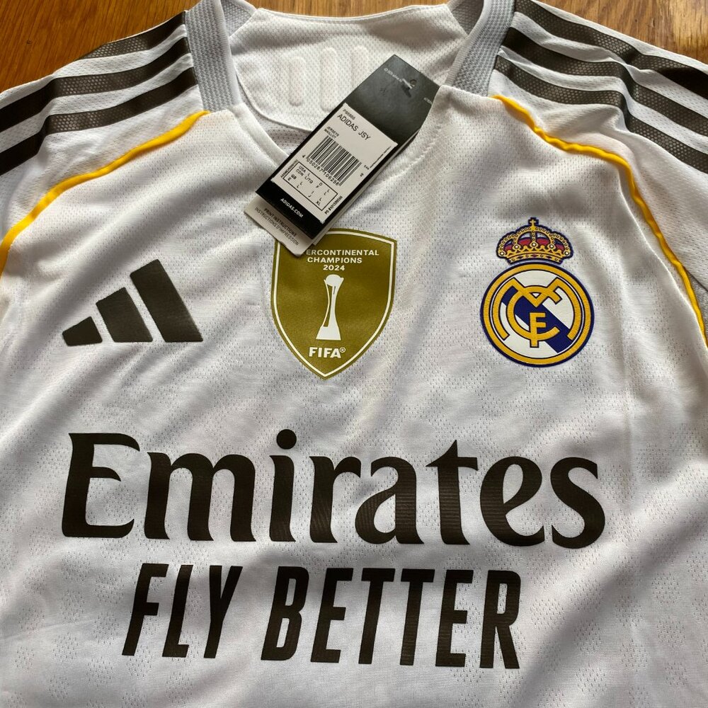 Y2K Real Madrid Third Jersey 2025/26 MBAPPE #10 Blockcore Football Shirt Men’s L - Picture 4 of 6